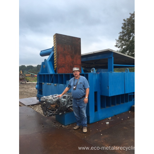 400ton Waste Metal Shavings Turnings Scrap Baling Machine